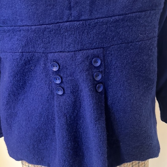 Linea Domani limited, edition, wool light weight spring blazer amazing colour - Picture 9 of 13